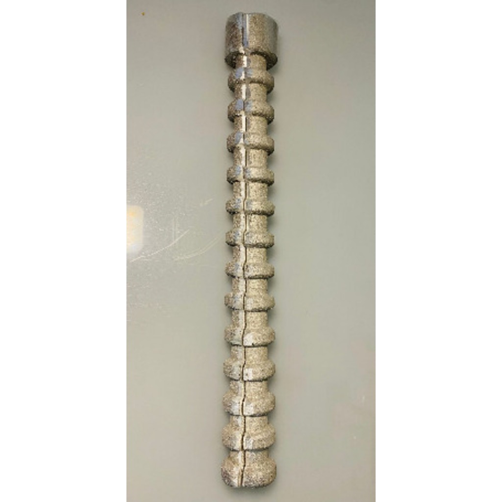 Forma de alumínio para bobinadeira n02