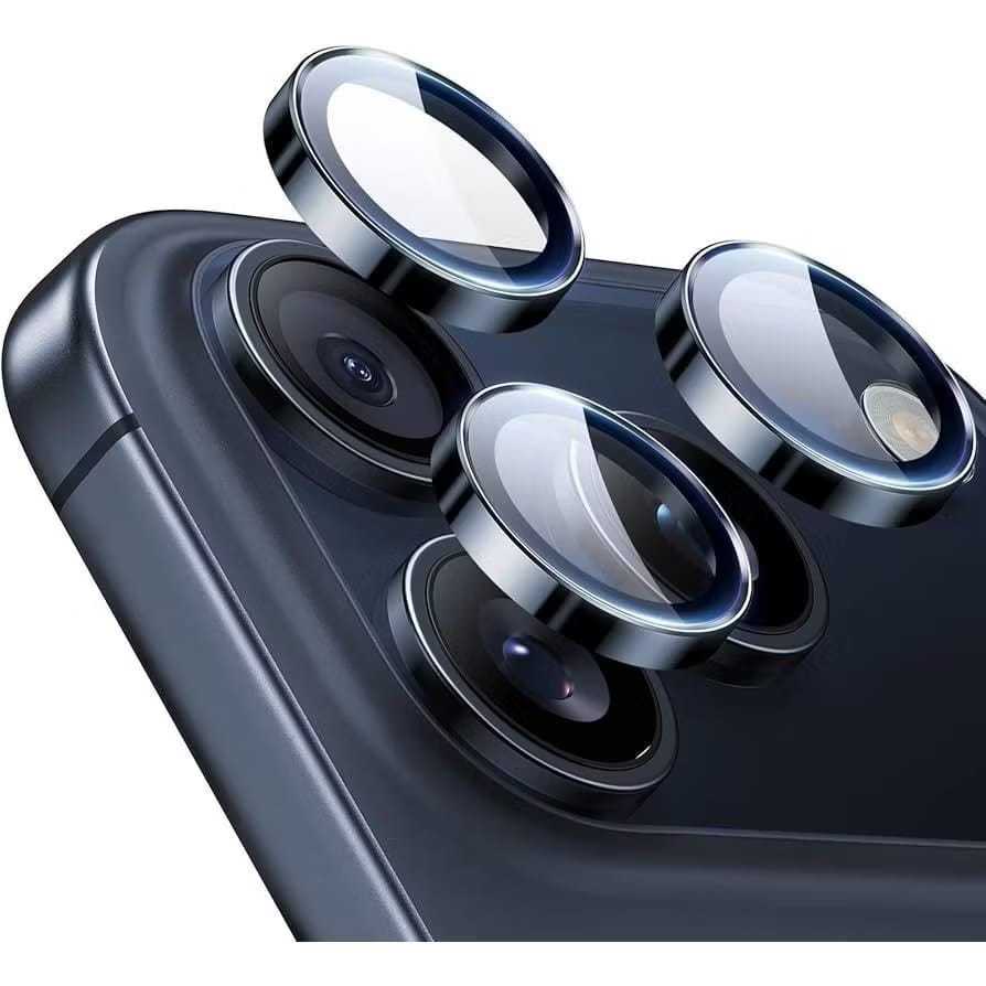 Kit Protetor Lente Câmera Colorido Para iPhone 17 / 17 Air / 17 Pro / 17 Pro Max Proteçâo Linha Premium _ AMG