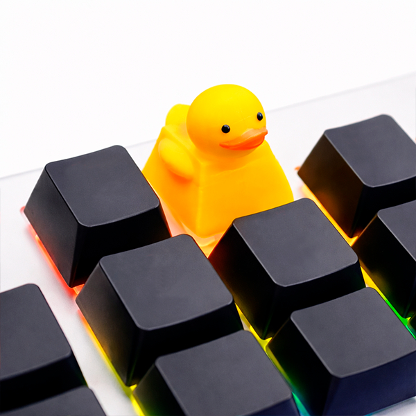 Tecla Patinho - Pato Fofo / Tecla para teclado mecânico / Keycap