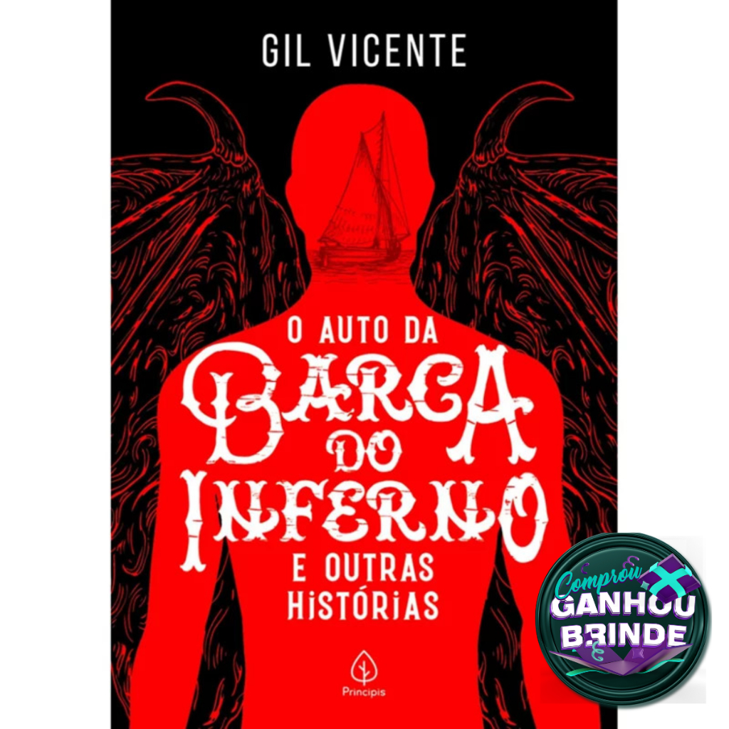 Livro O auto da barca do inferno e outras histórias Gil Vicente Principis Literatura Inteligência