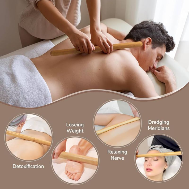 Bambu para Massagem Corporal 1 unidade