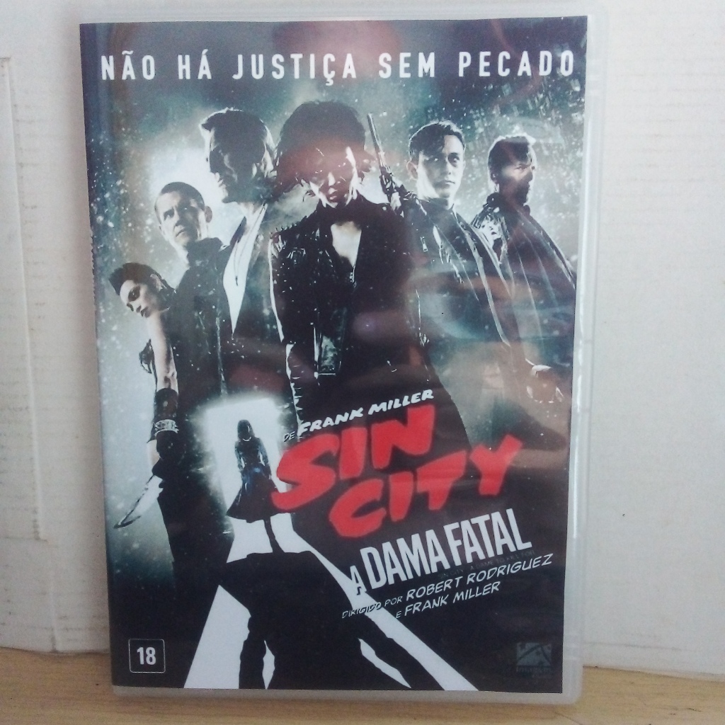 DVD Sin City 2  A Dama Fatal 2014  Dublado / Dual Áudio HD1080p
