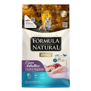 Ração 15kg Fomula Natural Pro Cães Adultos Raças Pequenas e Mini Sabor Frango e Batata Doce em Oferta na Shopee