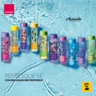 Body Splash Avon Aquavibe 300 ml - Baby, Pretty, Chypre, Ameixa, Jabuticaba, Carambola, Abacaxi, Lichia, Romã, Framboesa em Oferta na Shopee