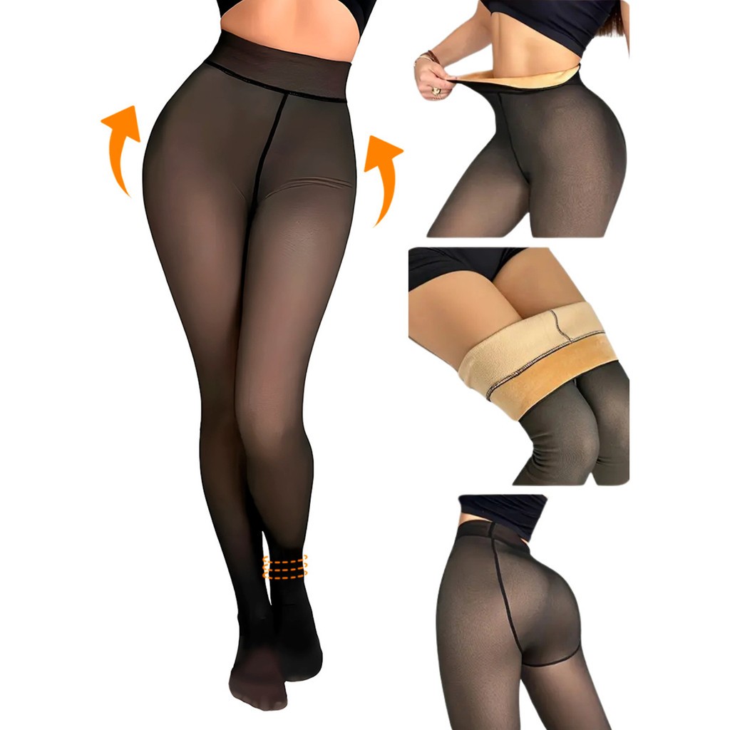 CALÇA fEMININA TRANSLUCIDA QUENTE PREMIUM