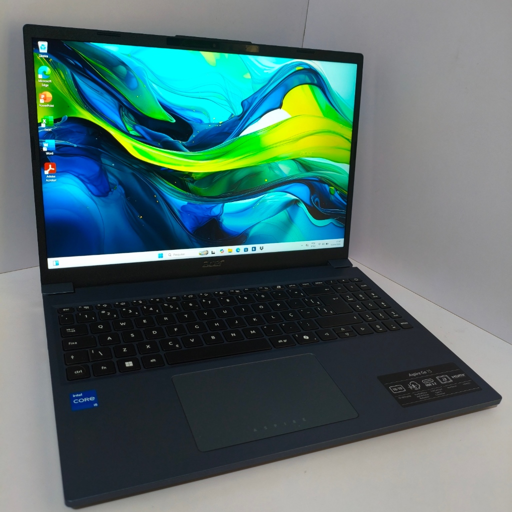 Notebook Acer Aspire Go 15, Core i5-1334U, 8GB RAM DDR5, 256GB Ssd Nvme, Blue, Windows 11