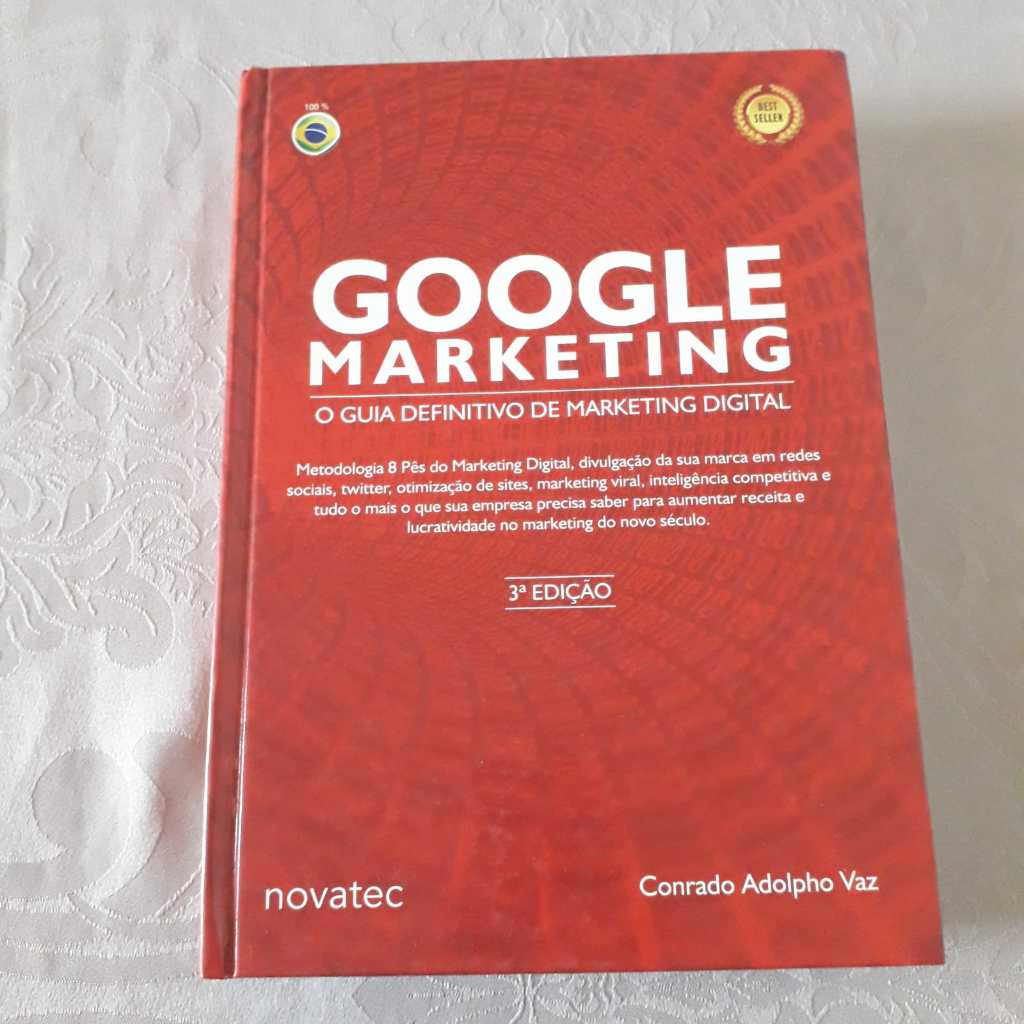 Livro: Google Marketing. O Guia Definitivo de Marketing Digital. Usado. VER descrição do produto.
