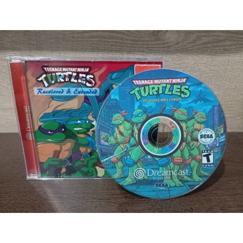 Teenage Mutant Ninja Turtles Remixed and Recolored (Beats of Rage) - Dreamcast