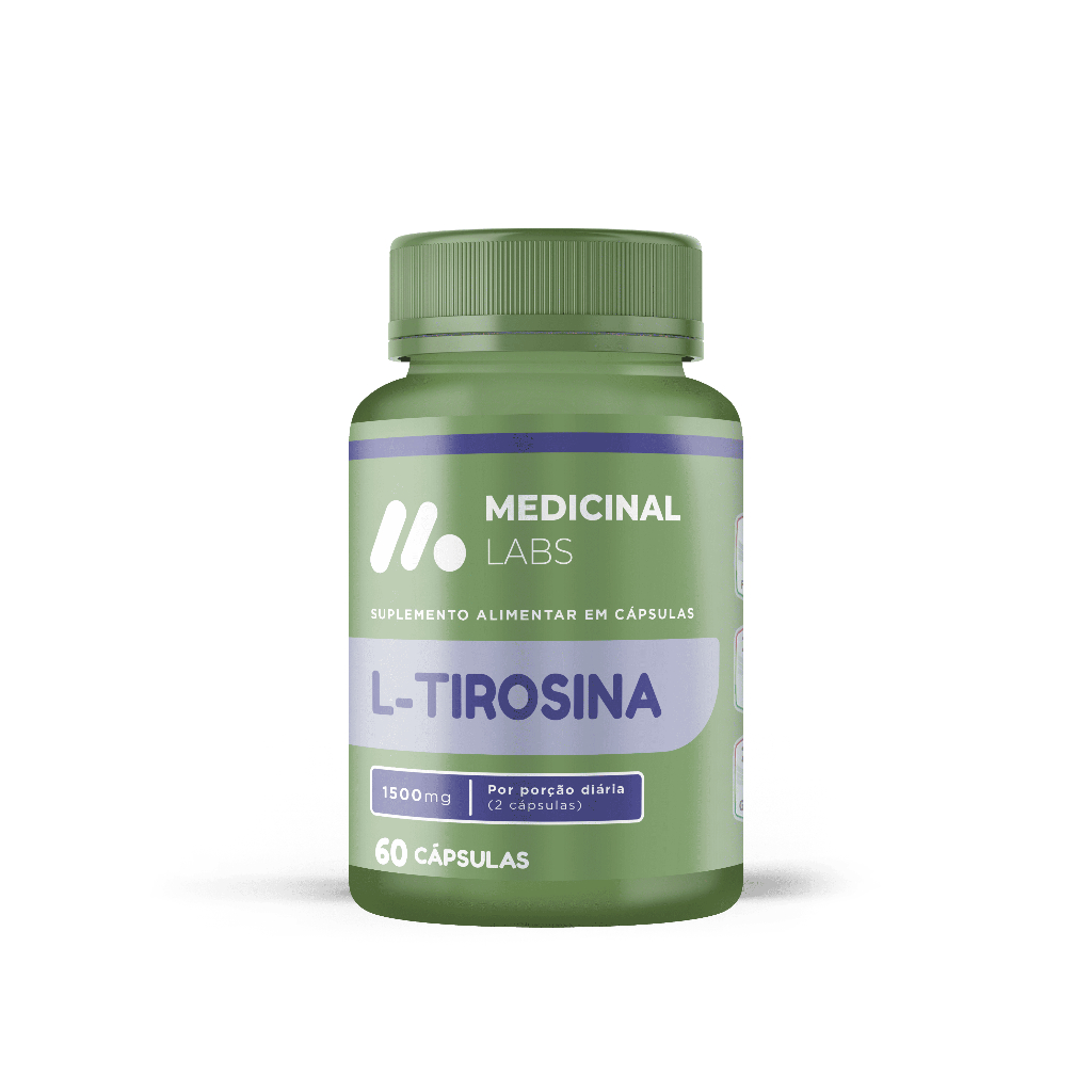 L-TIROSINA 1500MG 60CAPS MEDICINAL LABS