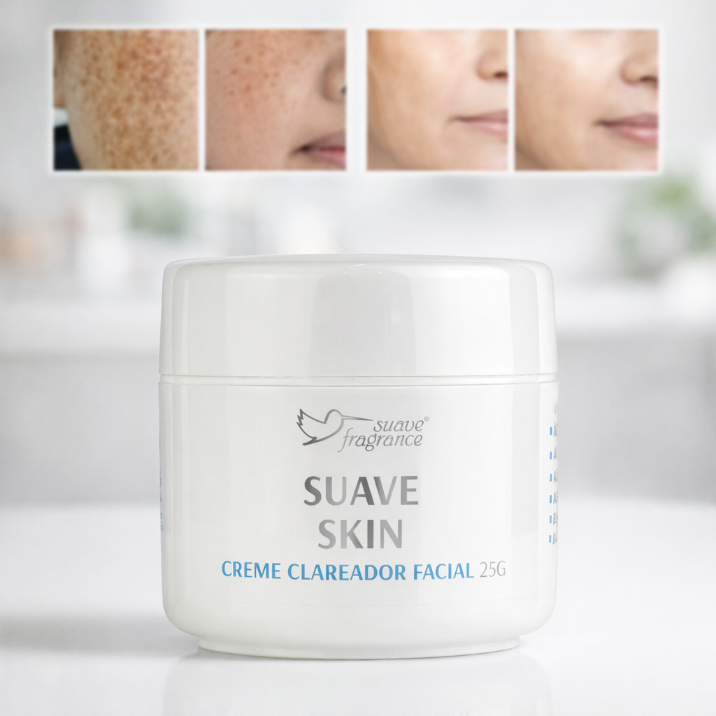 Clareador Facial Para Manchas na Pele Uniformização Hidratante anti rugas e linhas Skin 25g