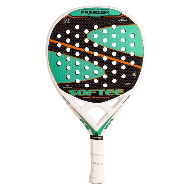 Raquete de Padel Softee Freezer Carbon 3k Verde