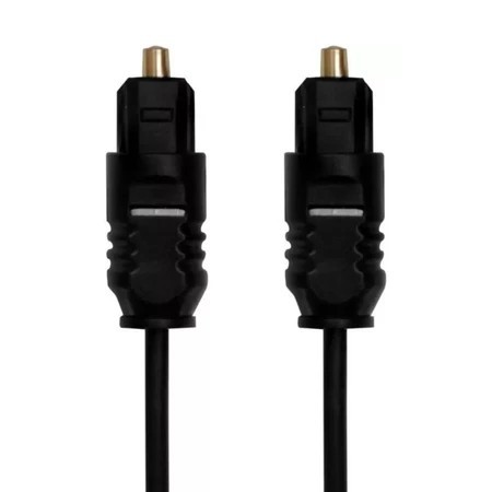 Cabo Óptico Fibra Óptica Toslink 1,5 Metros para Transmissão de Áudio Ps5 Tv Home Theater