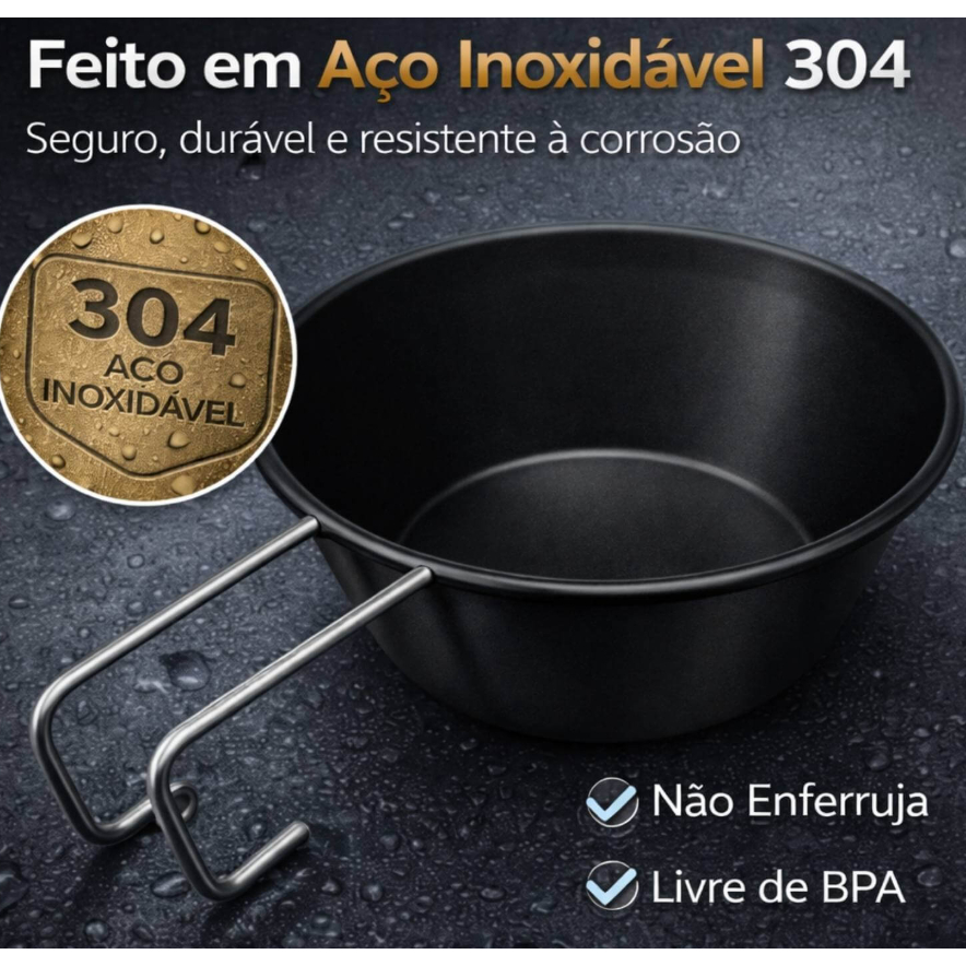 Tigela Inox Panela Inox Aço Inoxidável 304 Tigela 250ml Panela Pequena Tigela Resistente Utensílio De Cozinha Tigela Dur