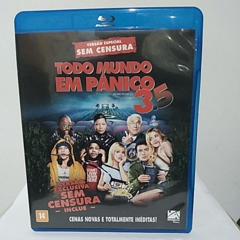 Blu ray Todo Mundo em Pânico 3 ( Legendado)