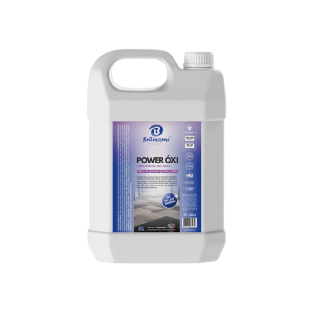 Power Oxi 5 Litros Limpador De Uso Geral Neutraliza Odores - Bellinzoni