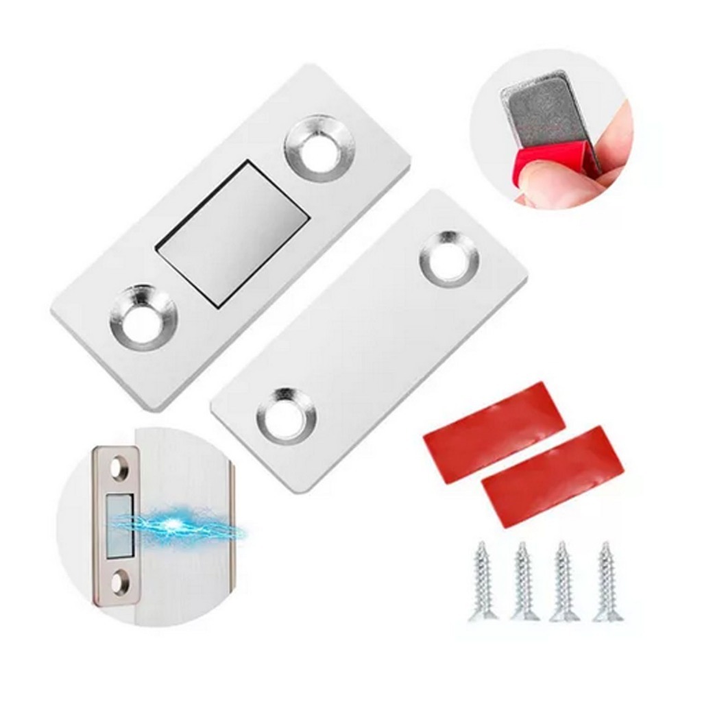 Kit de 1 a 10 pares de Fecho/trava porta Magnético Para Armário Porta Ultra Forte Sistema de Fechamento para Móveis