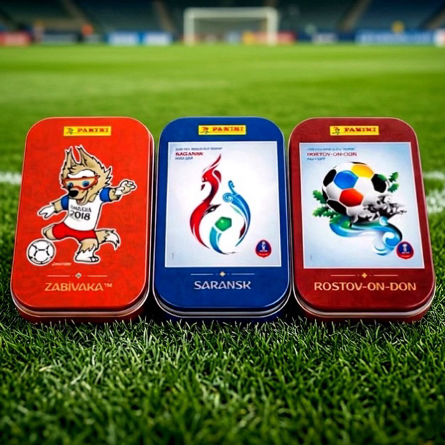 Latas Copa do Mundo para escolher