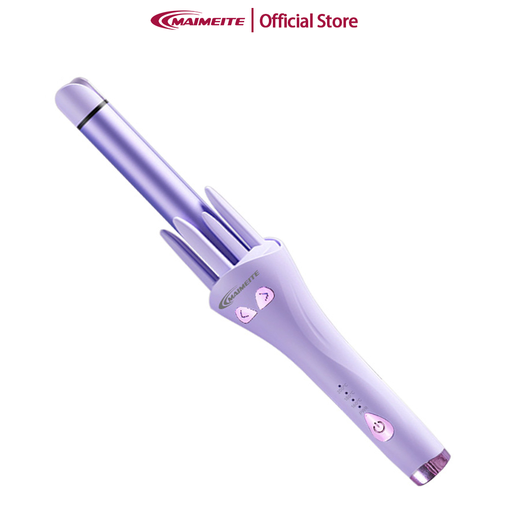 MAIMEITE 2 em 1 26mm - Alisador e Modelador - Aquecimento 10s - 3 Temperaturas 160-200°C - Íons Negativos - Bivolt em Oferta na Shopee