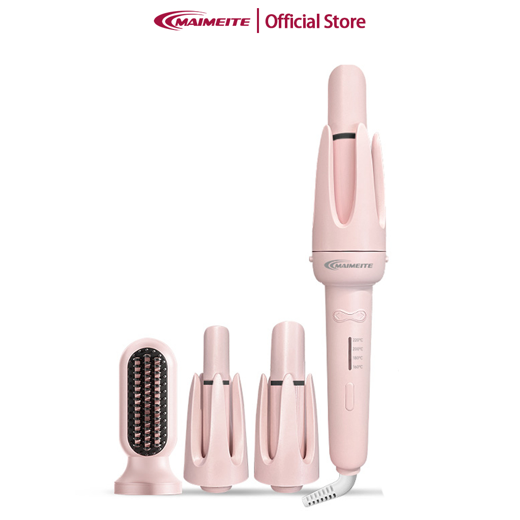 MAIMEITE Prancha de Cabelo Ondulado 3 em 1 - 25mm/32mm/38mm com Íons Negativos e Aquecimento Automático S168 em Oferta na Shopee