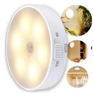 Kit 2 Luminária Lâmpada Spot Led Com Sensor de Movimento Luatek Recarregável Resistente
