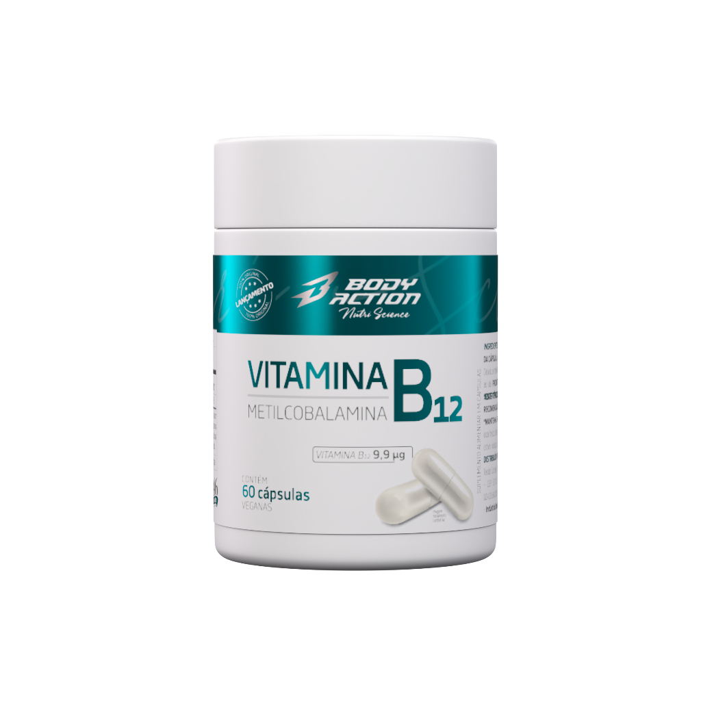 Vitamina B12 Metilcobalamina 60 Cápsulas