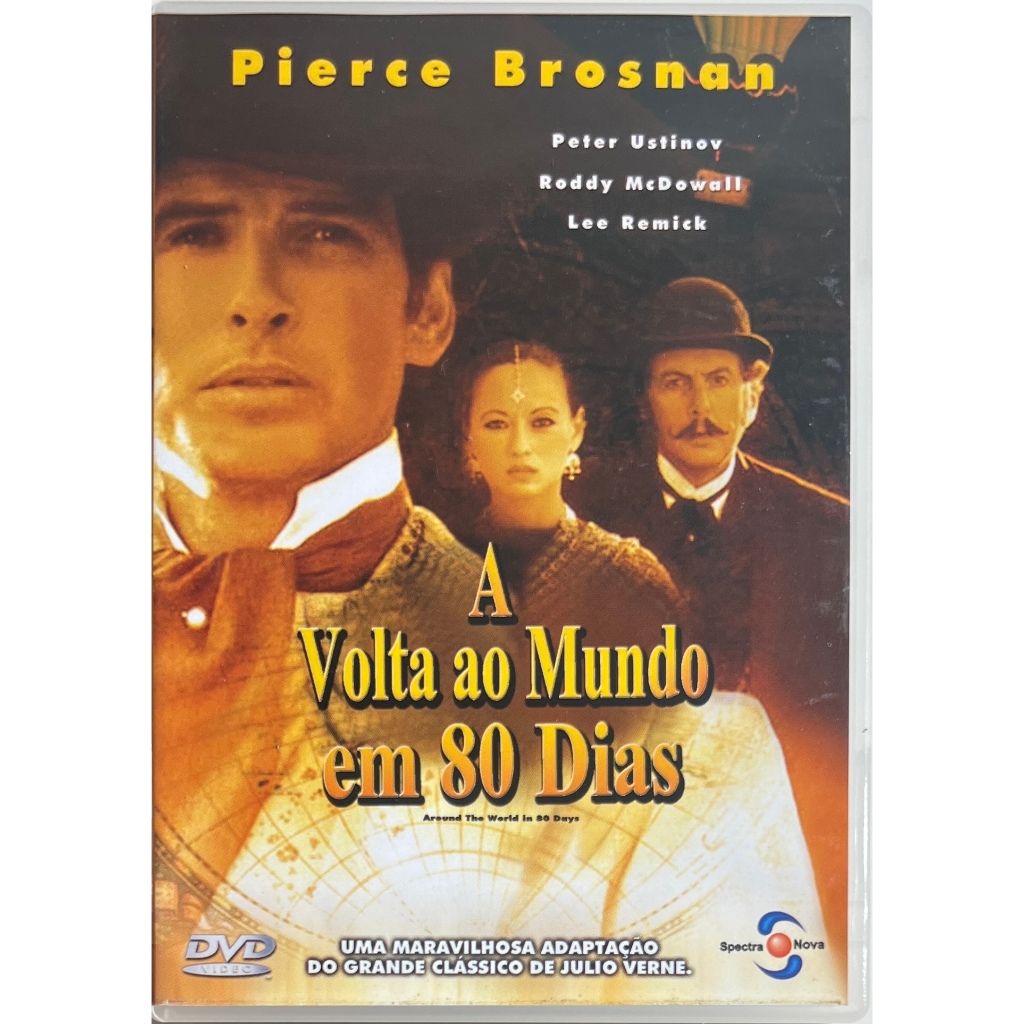 A Volta ao Mundo em 80 Dias - Pierce Brosnan - DVD Original