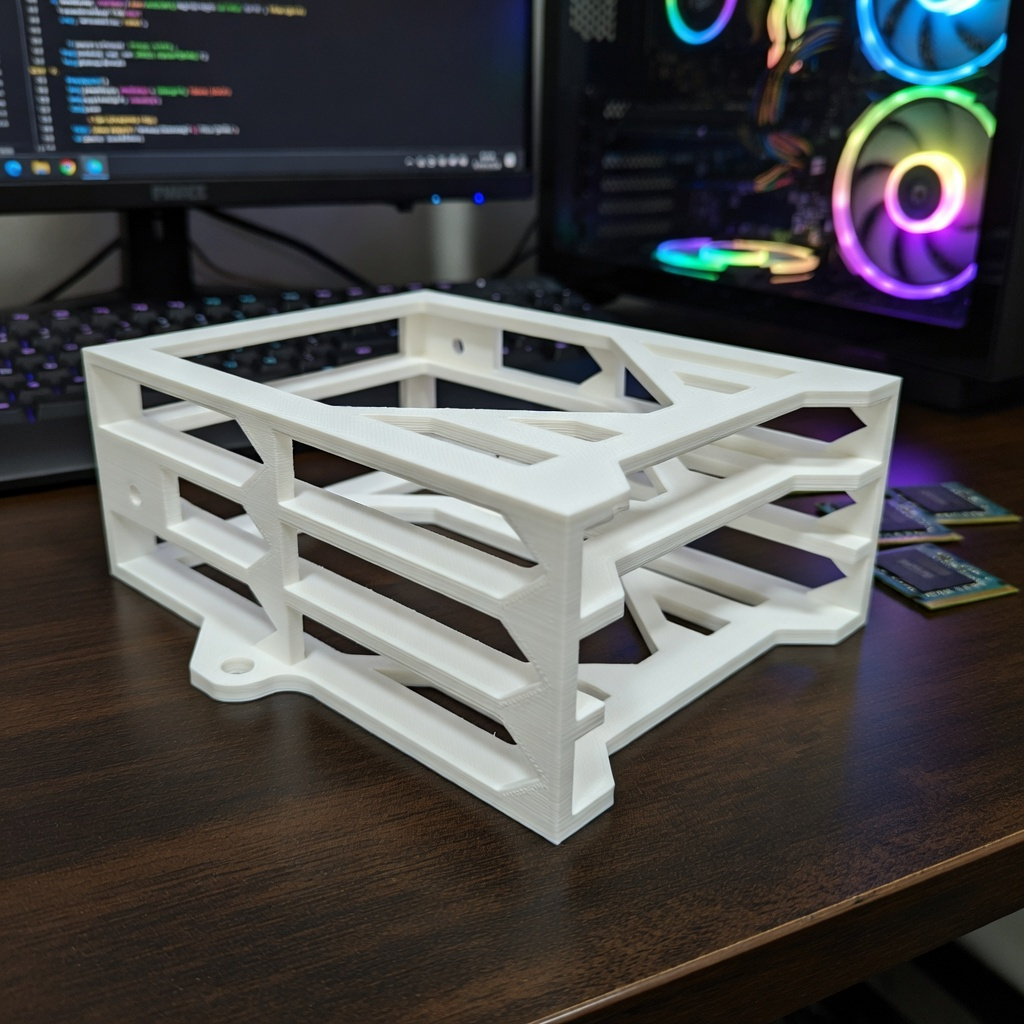 RACK / Suporte para SSD reforçado pronto para uso / Pa 02 / 03 ou 04un