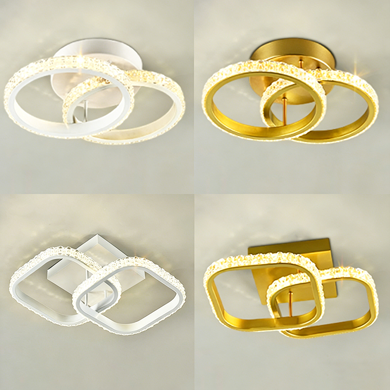Luminária De Teto Led Moderna Plafon 3 em 1 Lustre para Quarto, Sala, Escritorio, Corredor, Cozinha