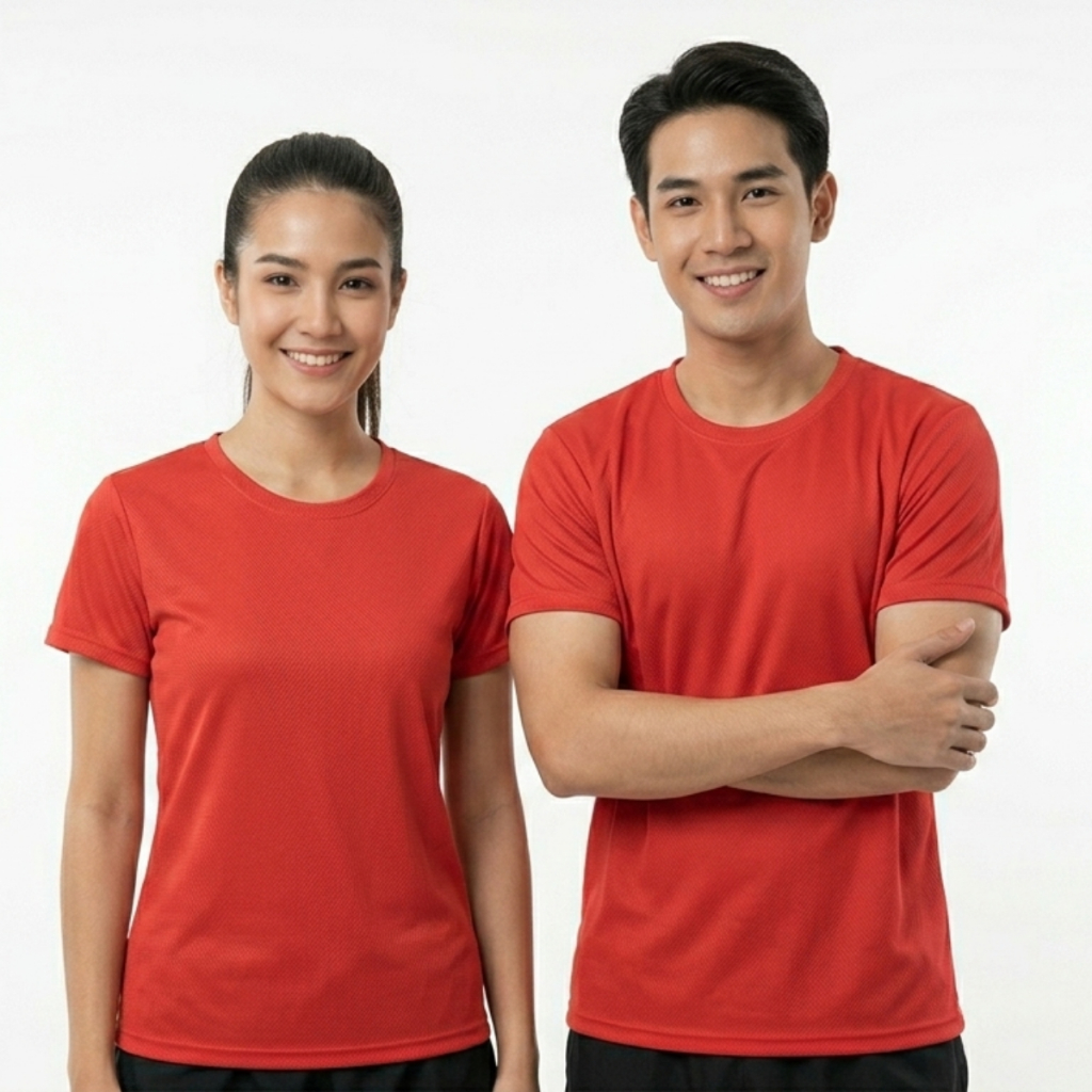 Camisetas Unissex de Alta Performance Ideal Corrida, Treino, Academia, Secagem Rápida, Respirável e Anti-odor
