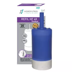 Refil Purificador de Água HF40 Removedor de Cloro Hidrofiltros