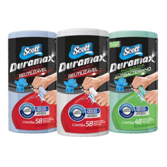 Pano Reutilizável Scott Duramax