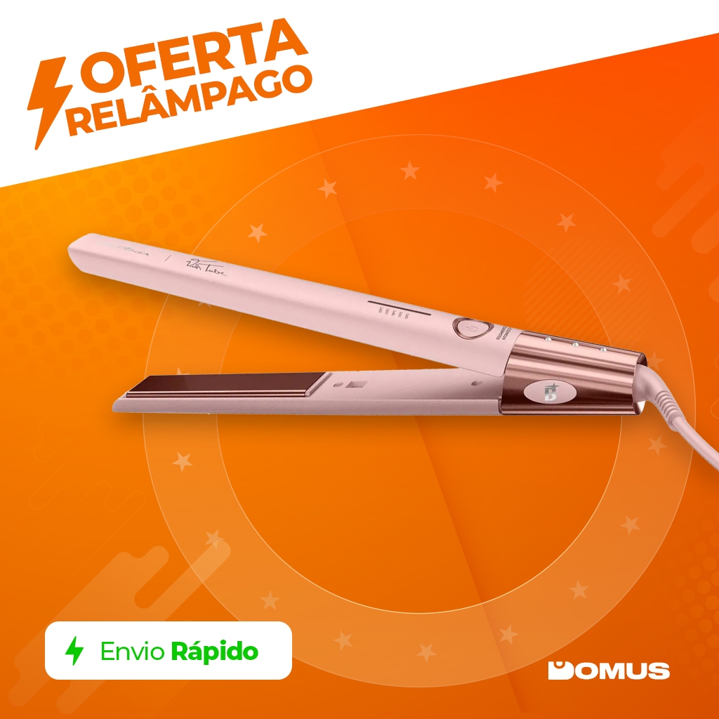 Prancha Britânia BPR04 Titanium 230°C Bivolt Viih Tube Ion Tourmaline