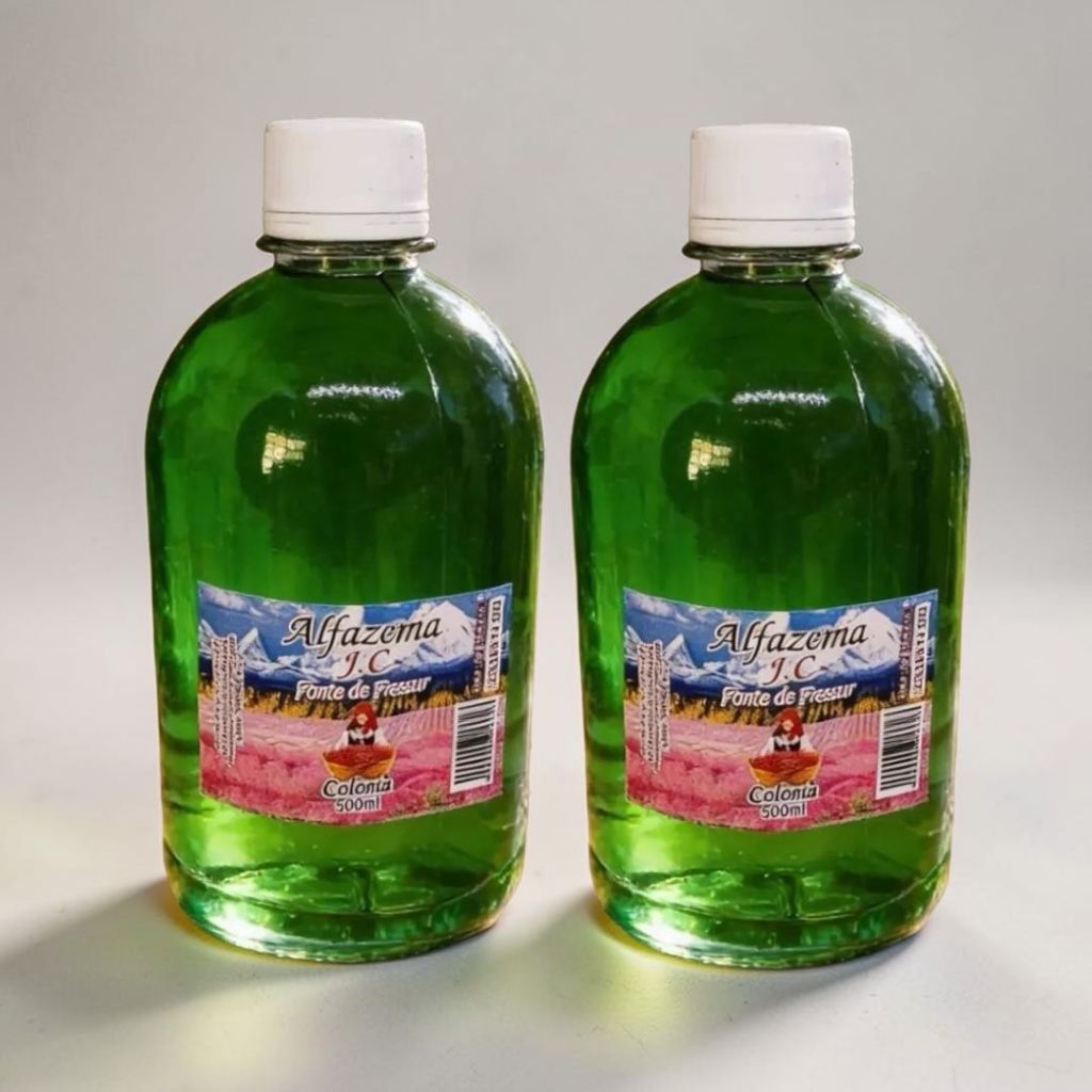 Kit 2x Alfazema 500ML para Banho Espiritual Proteção Energética e Purificação total 1 Litro