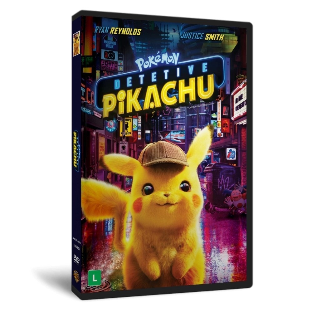 DVD Pokémon: Detetive Pikachu - 2019 - (Dual-Audio) - 1080p HD Por 25.99