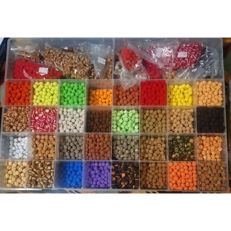 kit anteninha 400 eva + micanga + anzol maruseigo morigen + linha retificada + brinde