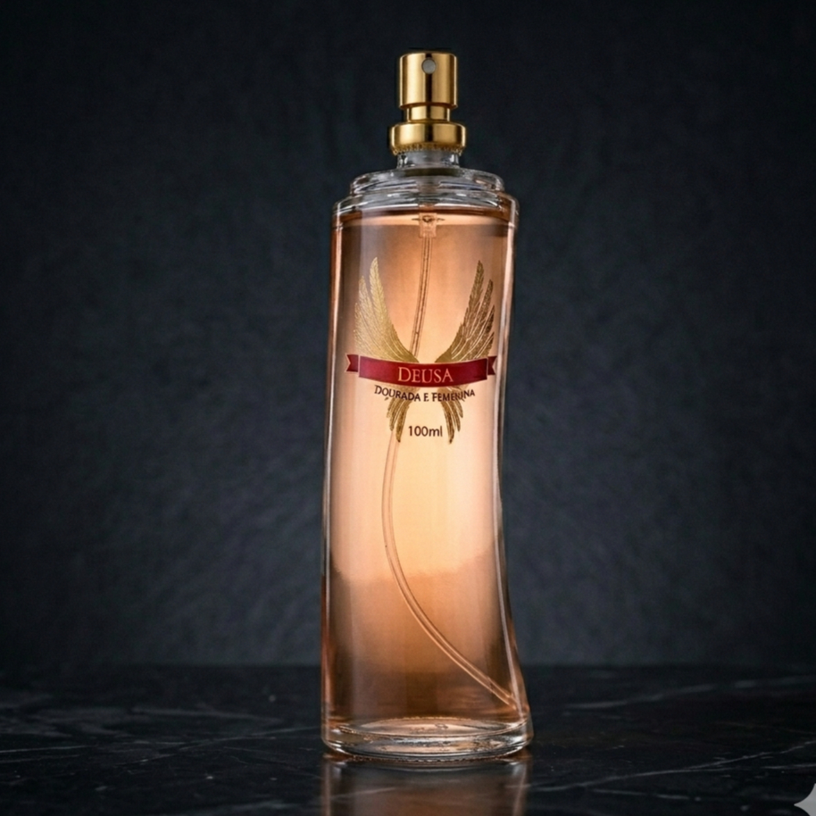 Perfume Feminino Deusa 100ml – Oriental Floral Doce – Deo Colônia CBB – Ousada e Sensual
