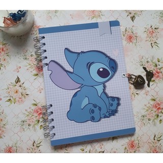Diário com cadeado fofo ideal para presentear. Caderno Diário (Capa Flexível ou Capa Dura)