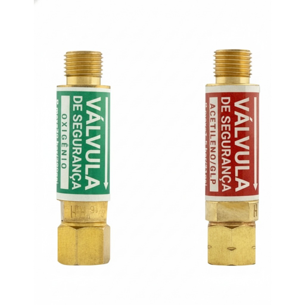Válvula De Segurança Corta Fogo Para Maçarico - Par. Galzer