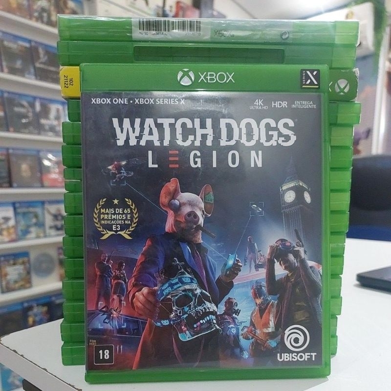 🎮JOGO XBOX WATCH DOGS LEGION MÍDIA FÍSICA 🎮