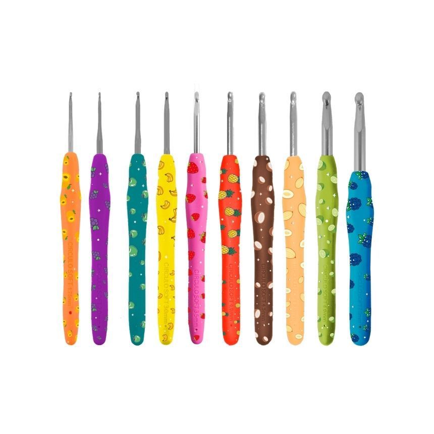 Agulha Para Croche Soft Coleção Aromas
