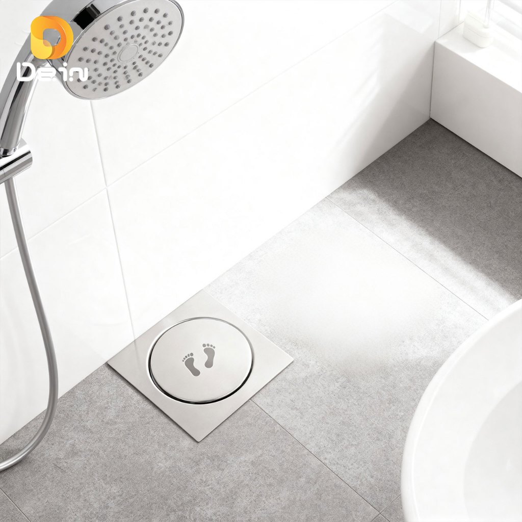 Ralo Click Inteligente Inox Veda Cheiro Banheiro Piso 10x10 ou 15x15