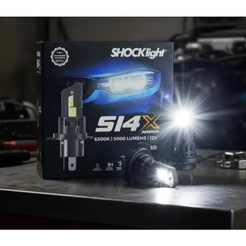 Lâmpada Super Led Farol S14X Headlight Nano Shocklight Farol alto baixo neblina farolete forte potente branco