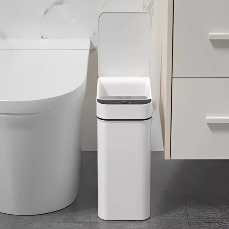 Lixeira Automática com Sensor e LED ✨