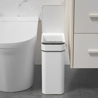 Lixeira Automática com Sensor e LED ✨