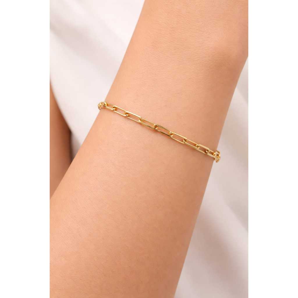 Pulseira Folheada Cartier Banho Ouro 18k