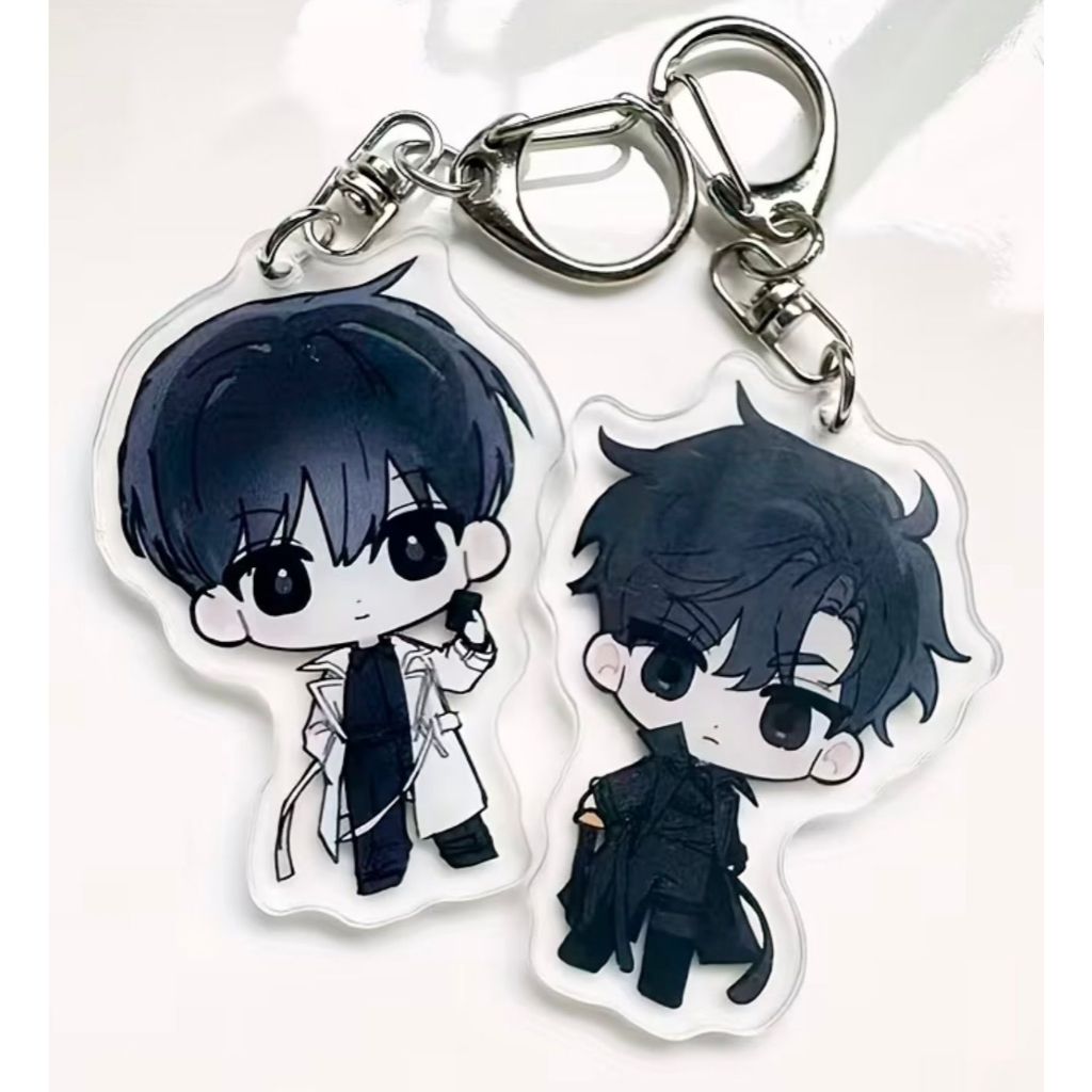 Chaveiro em acrílico manhwa Rainbow City Hwa Seok ou Soohwan Kwak BL Yaoi