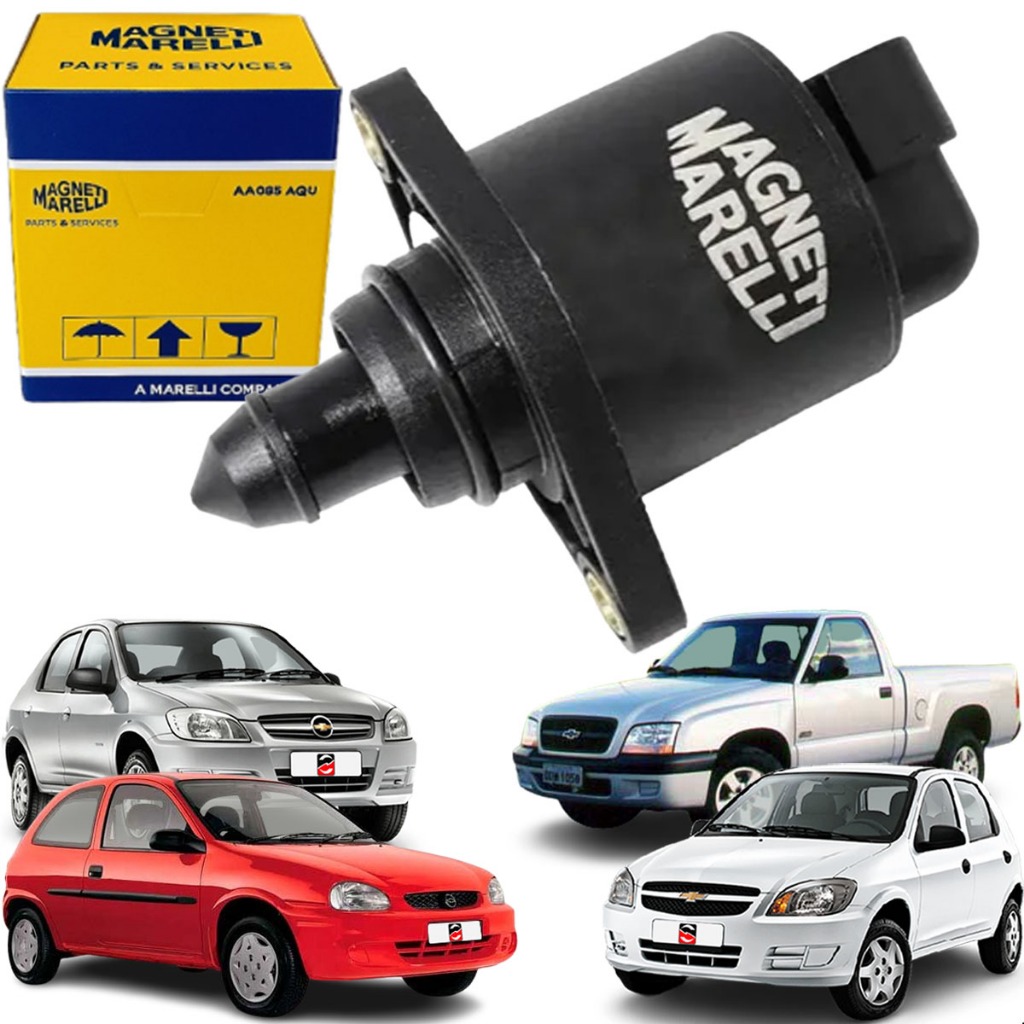 CILINDRO DE MOTOR PASSO - Atuador Marcha Lenta Marelli Chevrolet Corsa Classic 1.0