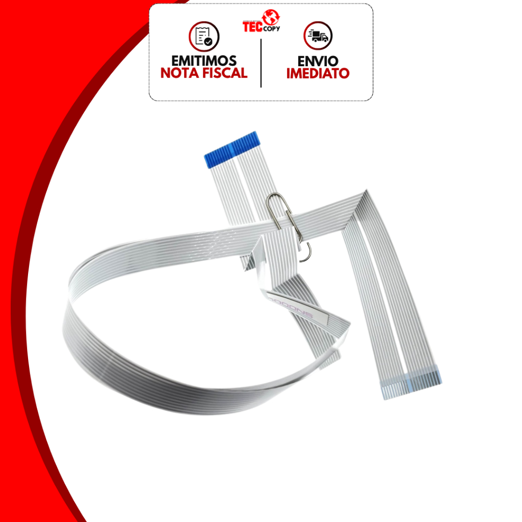 Cabo Flat Cabeça de Impressão Compatível L355 L365 L375 L395 L210 L220 L455