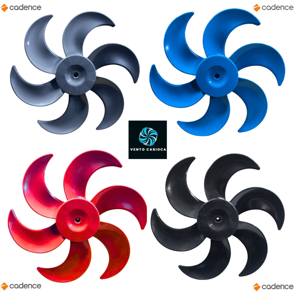 Hélice Ventilador Cadence 40cm VTR410 Cores