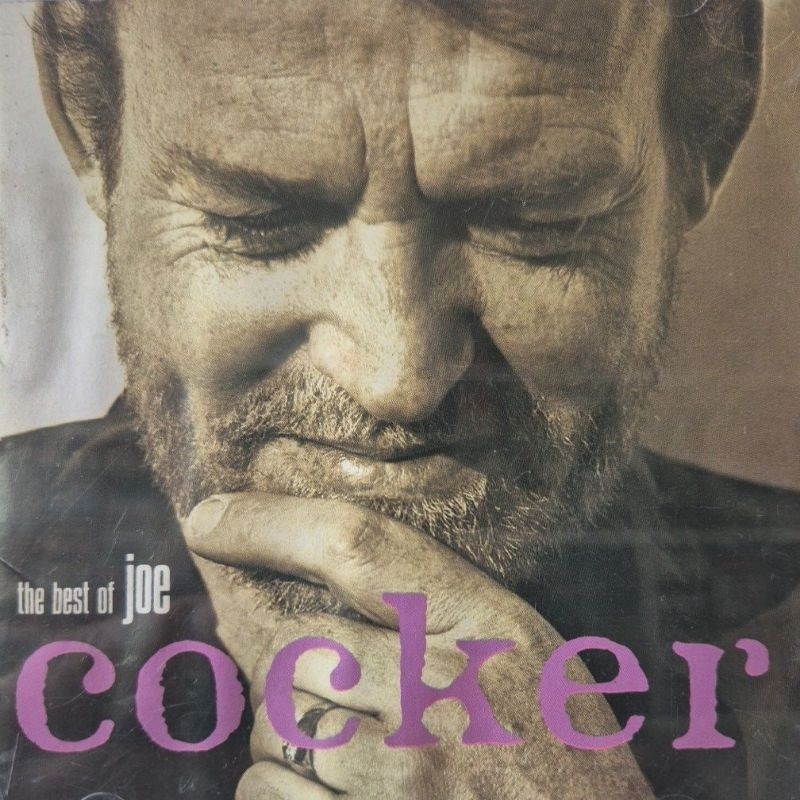 Cd Joe Cocker The Best Of- encarte com marcas de uso.